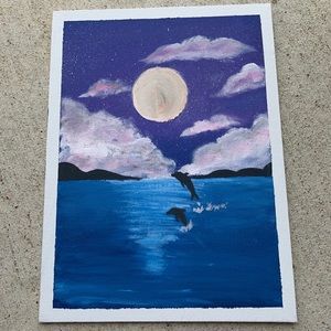 Dolphins date night🐬